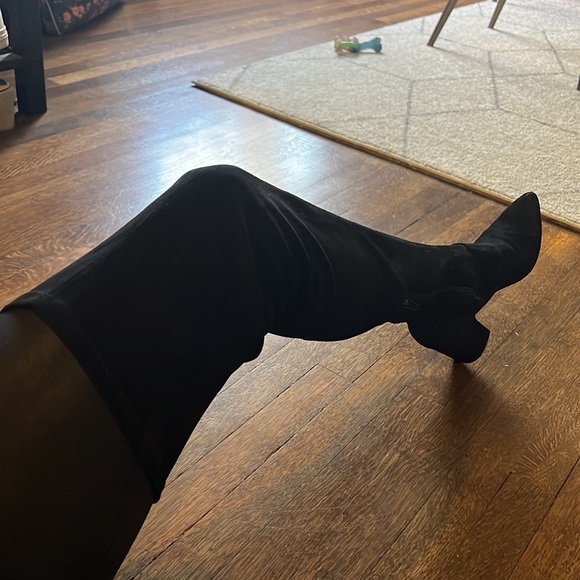 Steve Madden Larah Thigh High Faux Suede Boots - Picture 5 of 6